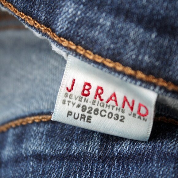 J Brand Pure Denim Jeans 28x26 - Picture 4 of 5